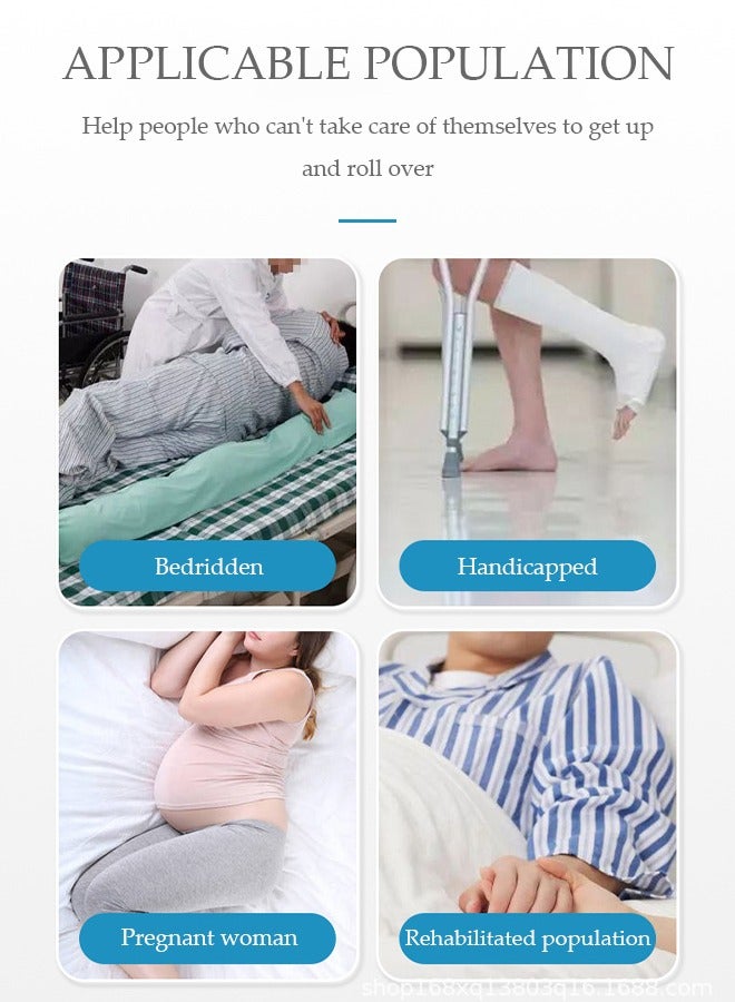 DUNISO Lefka transfer pad for getting up and assisting bedridden elderly patients with turning over, fixed belt for shifting, and transfer pad for turning over and shifting - Image 4