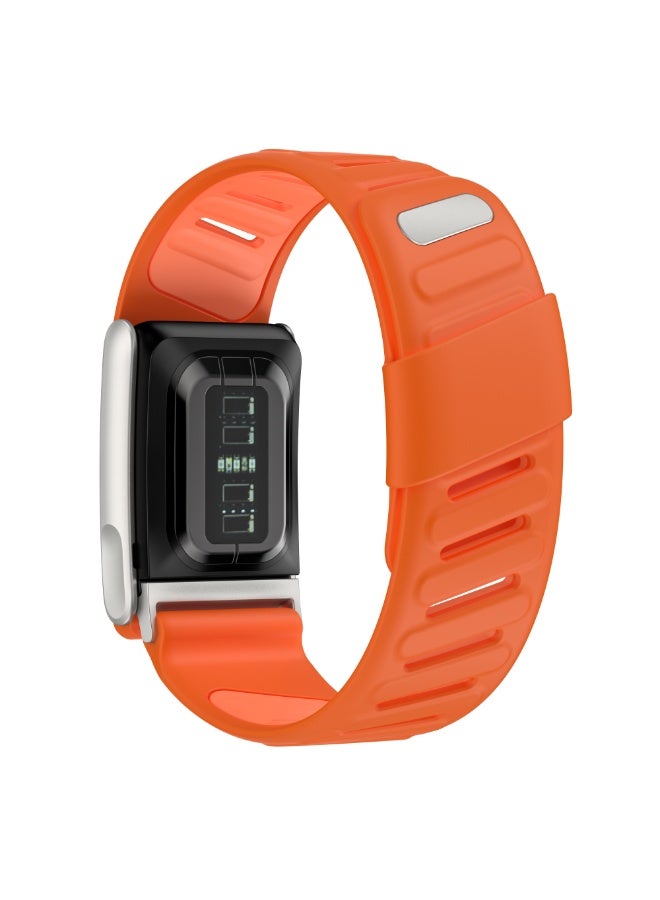 SportFlex Silicone Strap for WHOOP 5.0 Life /MG – ECG Compatible, Waterproof & Sweatproof Band with U Shaped Connector - Premium Fitness Accessory | NOT for Gen 4