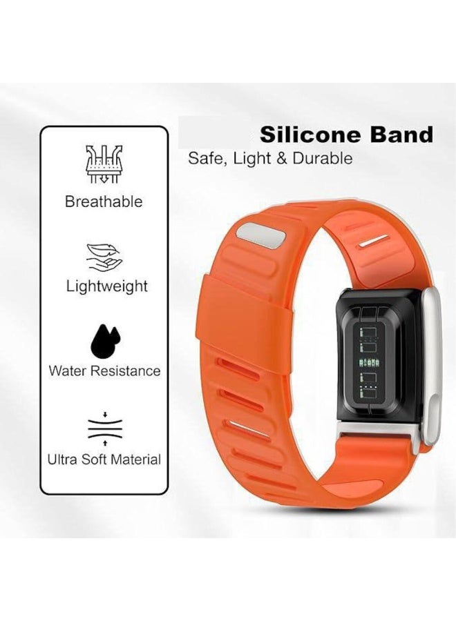 TEMPO SportFlex Silicone Strap for WHOOP 5.0 Life /MG – ECG Compatible, Waterproof & Sweatproof Band with U Shaped Connector - Premium Fitness Accessory | NOT for Gen 4 - Image 2