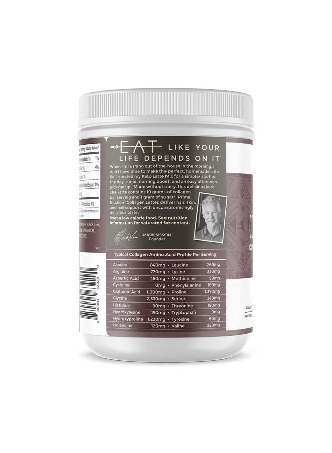 Primal Kitchen Chai Tea Collagen Keto Latte Powder, Collagen Peptide Drink Mix, 8.55 Ounces - Image 3