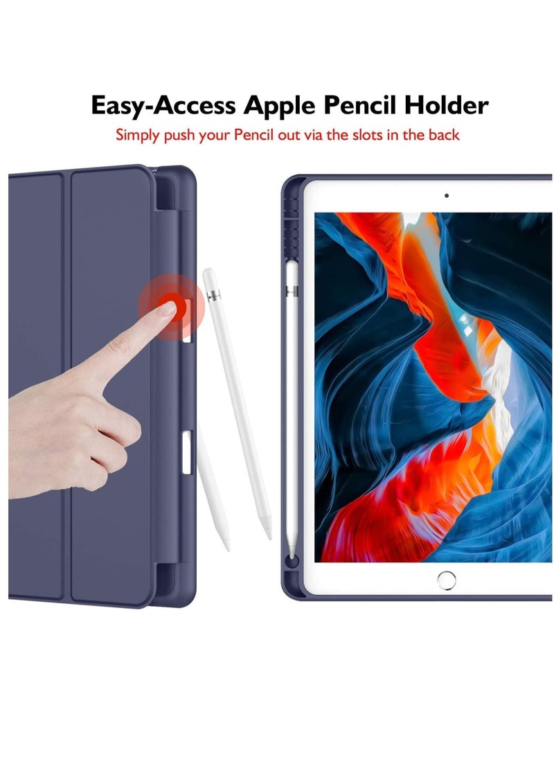 Smart Case Compatible with Realme Pad 10.4 inch, Smart Cover with Pencil Holder and Soft Baby Skin Silicone Back and Full Body Protection, Auto Wake/Sleep Cover For Realme Pad (Blue) - pzsku/ZFB13E1B6BC264BE774F9Z/45/_/1739381399/482a3089-bf0c-4fc2-9521-cefb95394af5