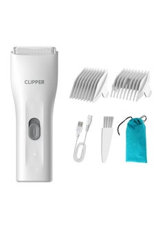 Clipper 2024 Electric Body Groomer Pubic Hair Trimmer for Men Balls Shaver Clipper Male Sensitive Private Parts Razor Place Face Cut  - Image 1