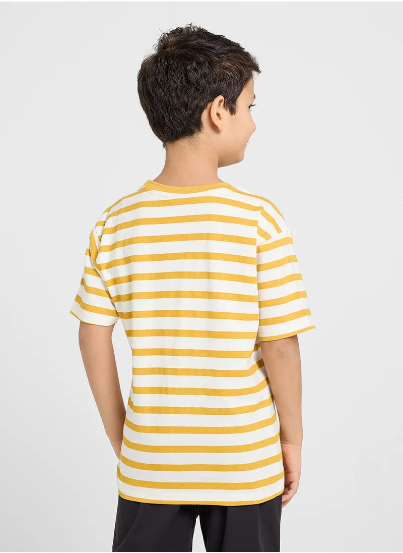 Ripples BOYS DROP SHOULDER T-SHIRT