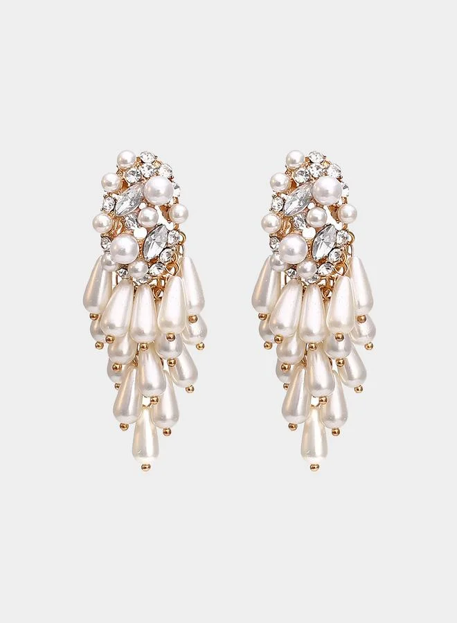 Styli Styli Faux Pearl Drop Earrings