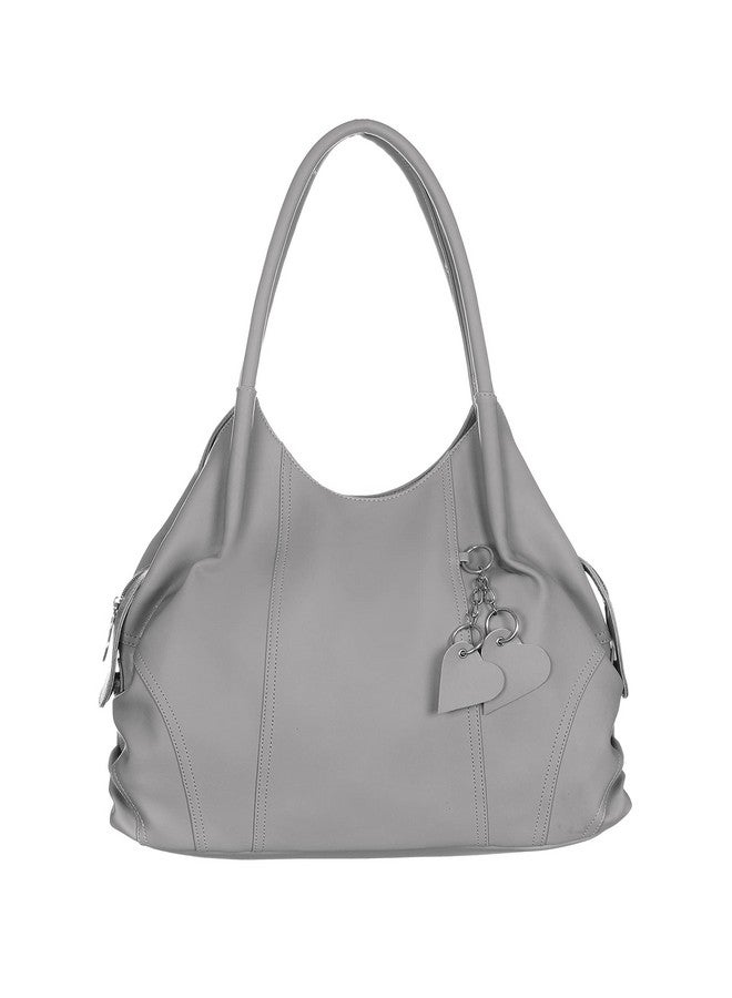 creeper Women's Handbag/Shoulder bag With 3 Zipper Pocket (Grey) - Image 1