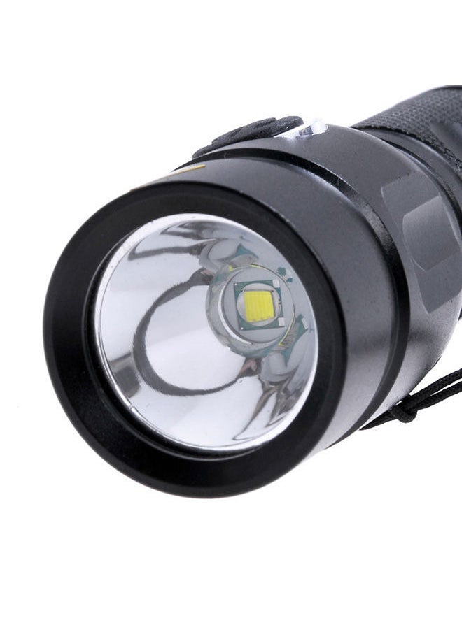NIBEMINENT 5-Mode Zooming LED Flashlight Black 13x3x3cm  - Image 5