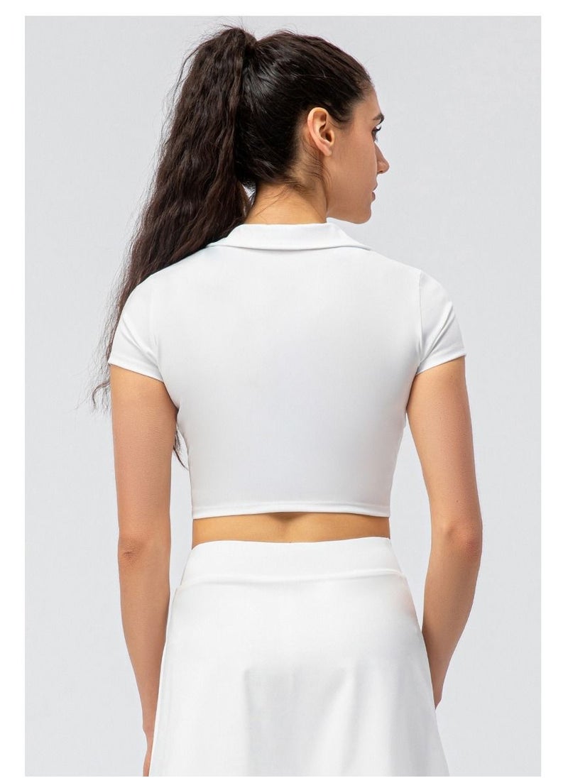 Loquat - tight leisure running yoga exercises with short sleeves - Image 1