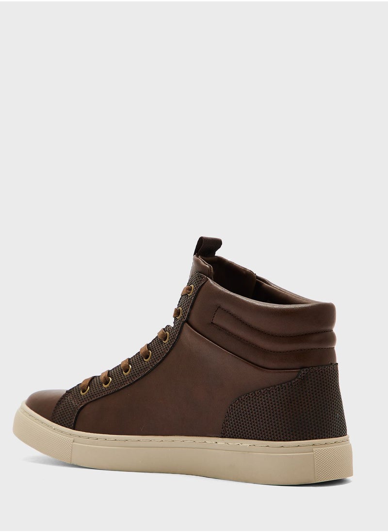 Robert Wood - High Top Sneakers - Image 1