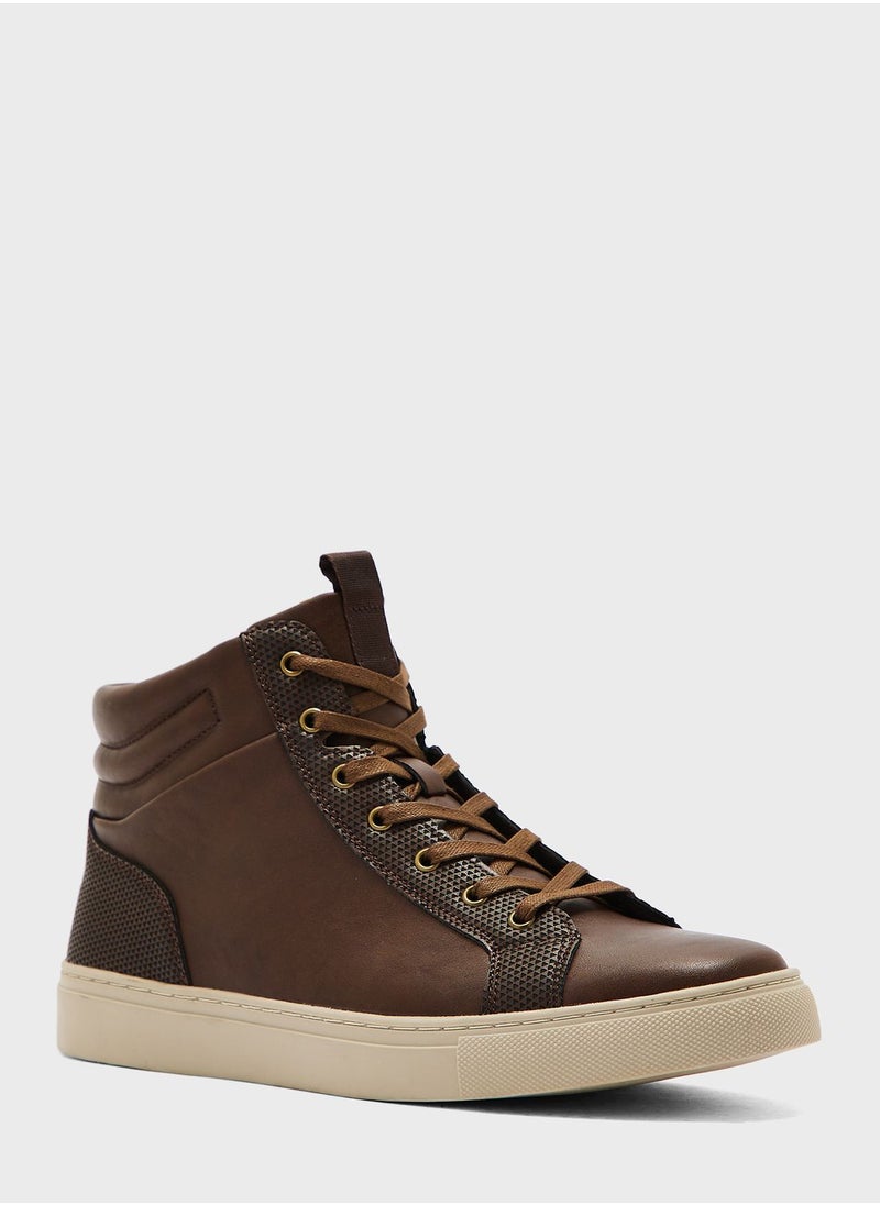 Robert Wood - High Top Sneakers - Image 1