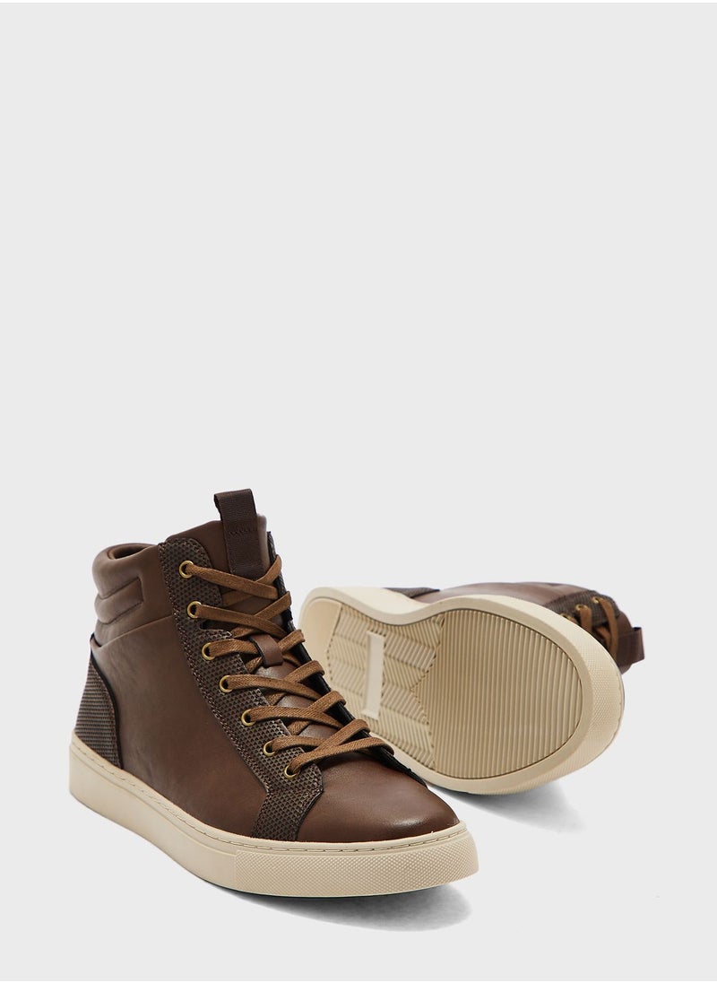 Robert Wood - High Top Sneakers - Image 1