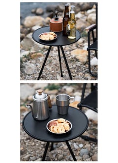 Telescopic Folding Round Table, Outdoor Three-legged Dining Table, Portable Aluminum Alloy Coffee Table, Hike Picnic Liftable Table - pzsku/ZFB142E14FF5ADA0D5203Z/45/_/1686565059/4caf093f-e0d7-4335-bb2e-6dcd59b9e9fc