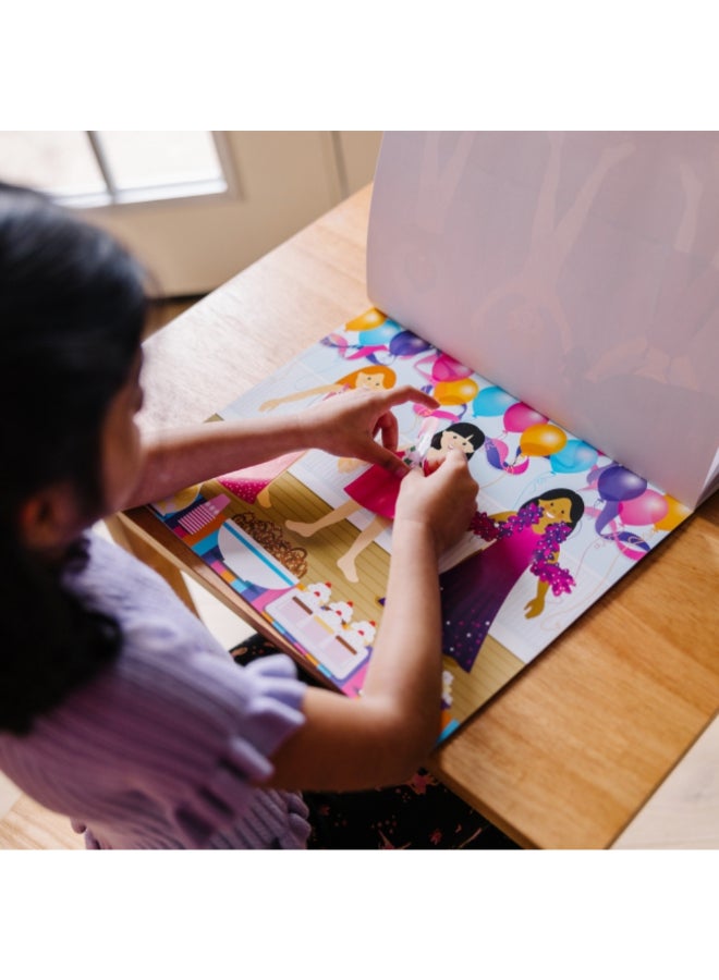 ميليسا آند دوج دفتر ملصقات تلبيس أزياء قابل لإعادة الاستخدام ألوان متعددة 28.45 x 0.51 x 35.81 سم SMD6073080 - Image 4