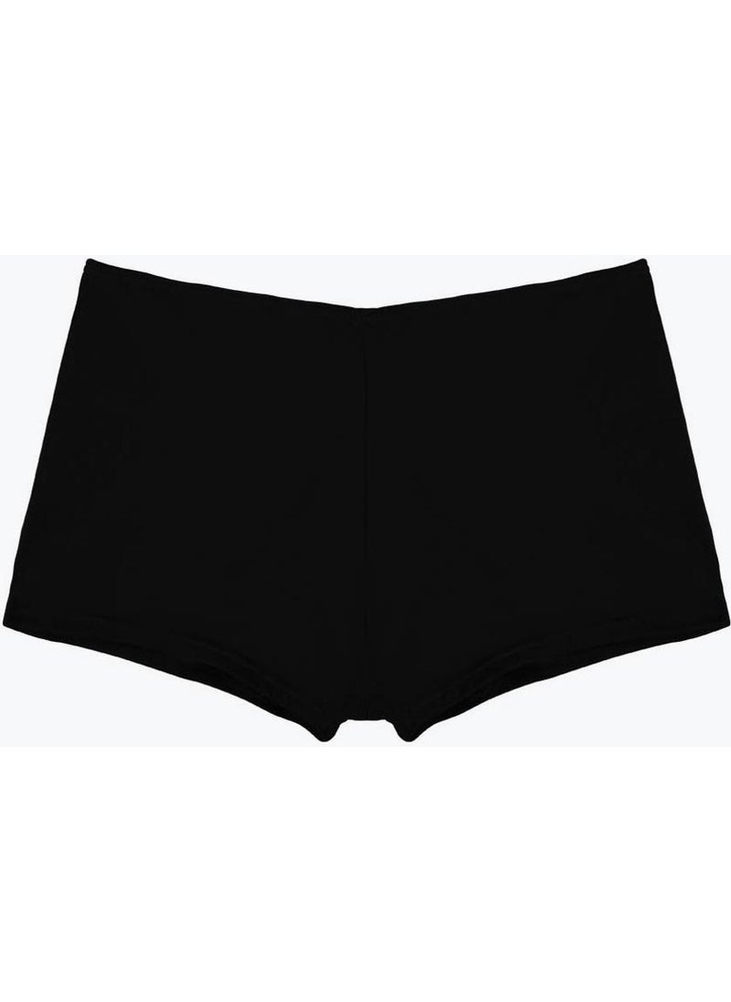 Ayyıldız - 63010 Black Boxer Bikini Bottom - Image 1
