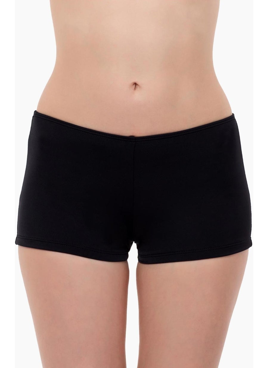 Ayyıldız - 63010 Black Boxer Bikini Bottom - Image 1