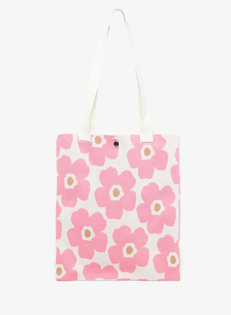 أر أند بي Patterned Shoulder Bag