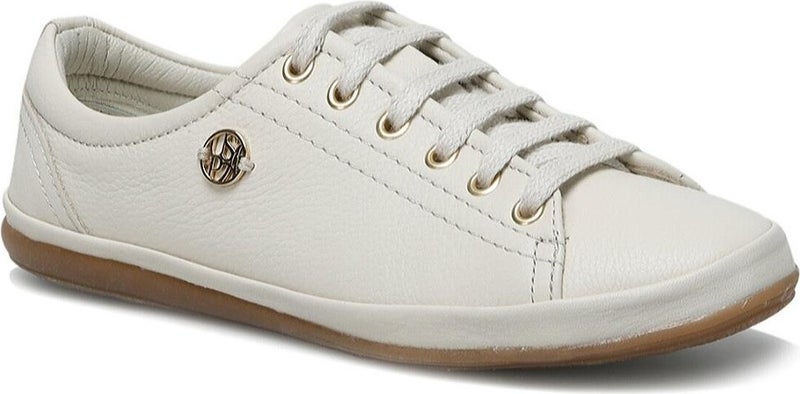 U.S. Polo Assn. U.s.Polo Assn Jojo Women's Genuine Leather Casual Sneaker Sports Shoes  - Image 1