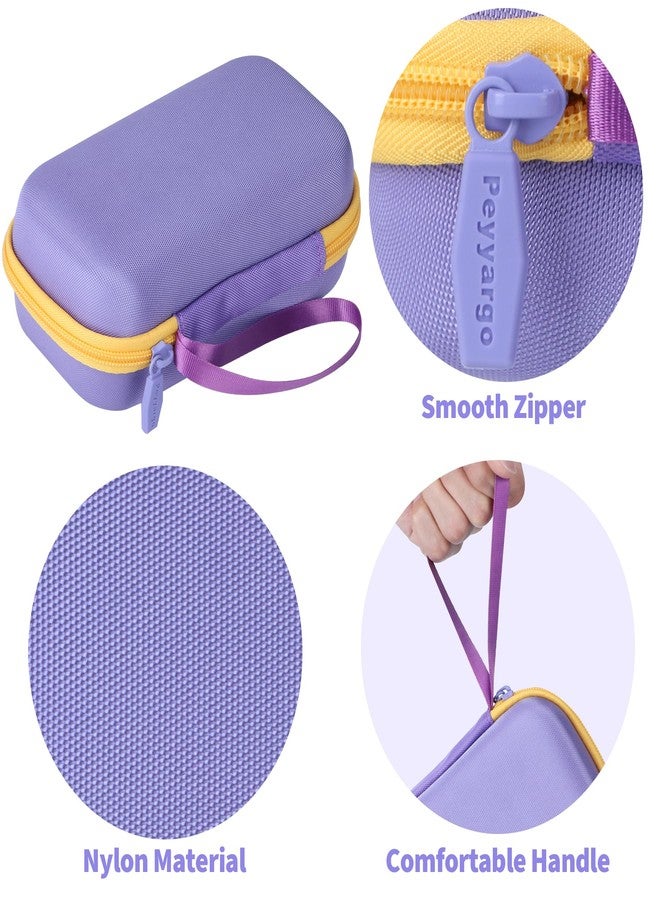 Peyyargo Storage Case Compatible with 3Doodler Start+ Essentials 3D Pen (Lilac + Yellow) - Image 5