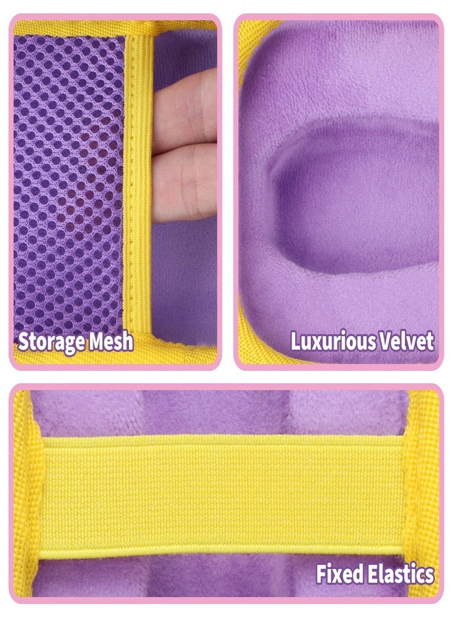 Peyyargo Storage Case Compatible with 3Doodler Start+ Essentials 3D Pen (Lilac + Yellow) - Image 4