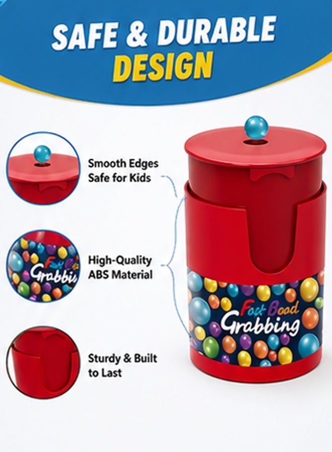 Fast Bead Grabbing Game Set for Kids, Color Matching Speed Challenge Toy, Educational Learning Game with Colorful Beads and Cards, Interactive Family Party Game for Boys & Girls 4+ Years - Image 3