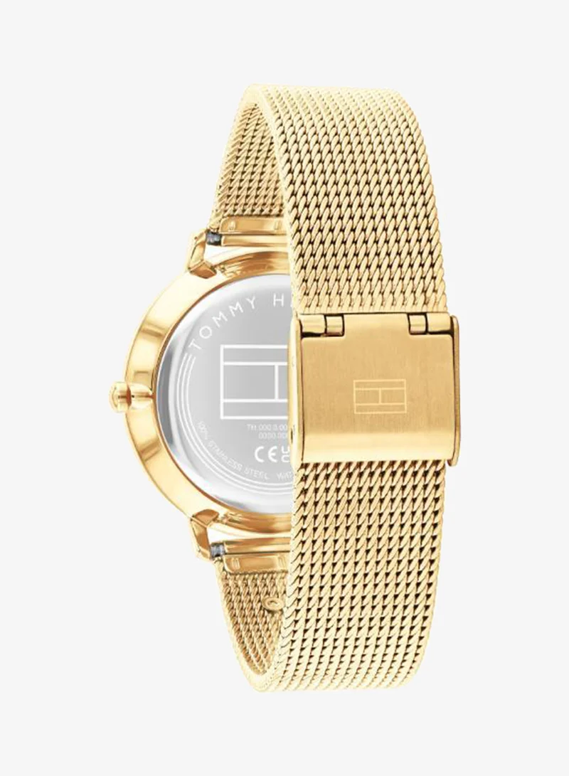 Tommy Hilfiger  Ionic Plated Thin Gold Steel Quartz Multi Watch for Women | Best Price UAE