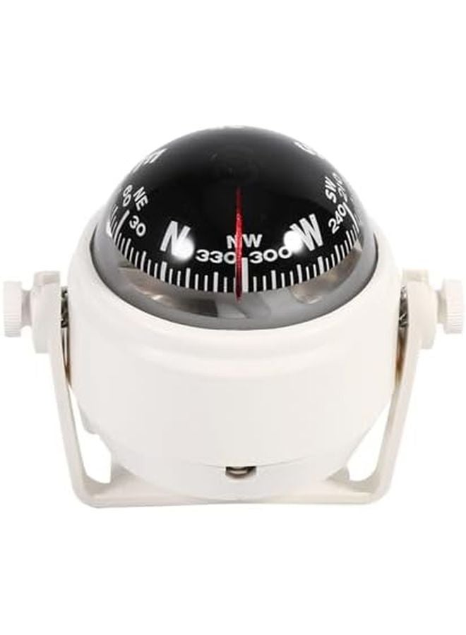 White Boat Marine Dash Mount Bracket For Caravan Truck Voyager Outside - Image 4