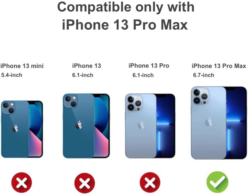 Nishtech for iPhone 13 pro Max Premium Hybrid Transparent Soft Slim Dust Proof Back Case Cover with Camera Protection - Image 2