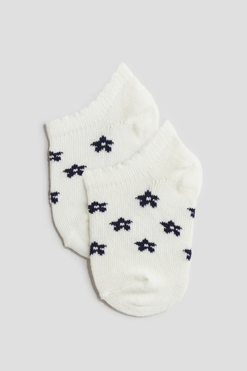 H&M 5-pack shaftless socks