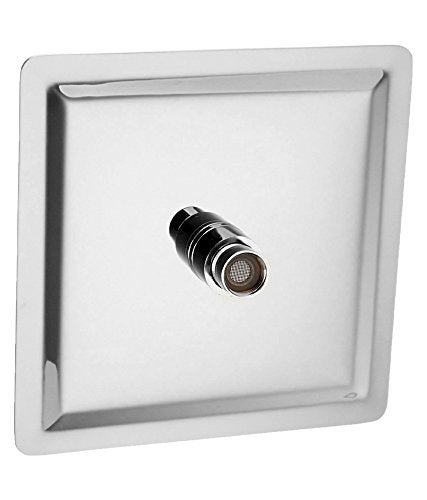 MLD MLD Ultra Thin SS Square 200mm (8" X 8" approx.) Hi Gloss Mirror Polish Rain Shower Head Without Shower Arm,FREE TAFLON TAP - Image 2