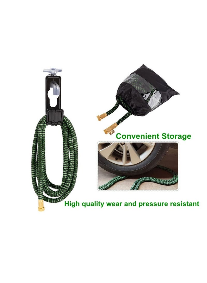 Cool Baby - COOLBABY 50ft Expandable Garden Hose with 10 Function Nozzle Leakproof Retractable Garden hose - Image 1