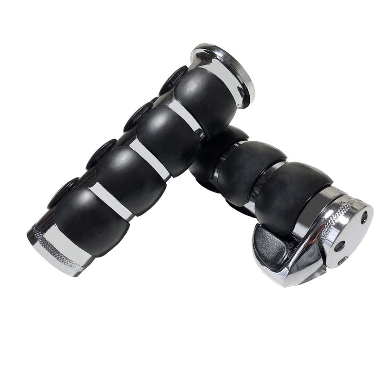 MOTLTECH Motorcycle Hand Grips 1 25mm NonSlip Hand Grip with Throttle Assist for Harley Yamaha Kawasiki Suzuki Cruisers Motorbikes Choppers