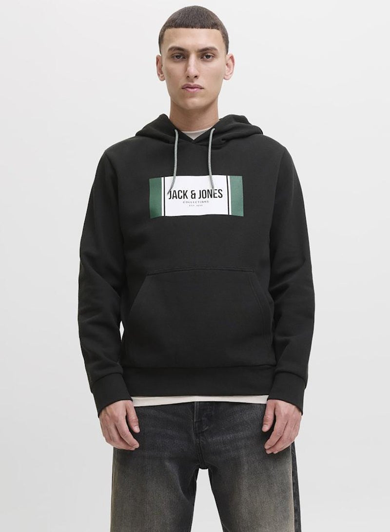 JACK & JONES Jjhayato Sweat Hood Bts Ln - Image 2