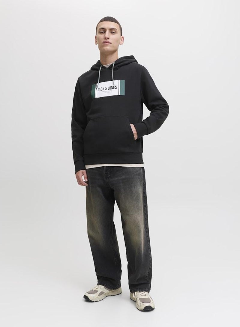 JACK & JONES Jjhayato Sweat Hood Bts Ln - Image 4