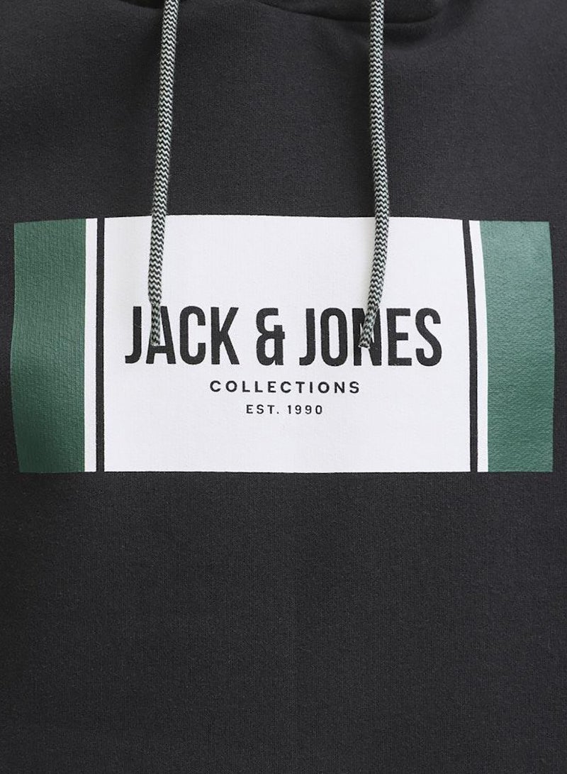 JACK & JONES Jjhayato Sweat Hood Bts Ln - Image 5