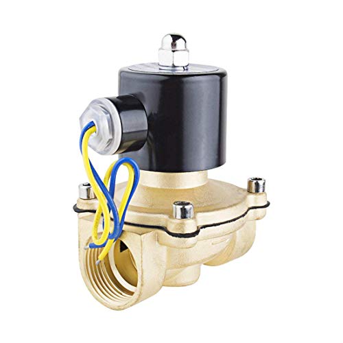 IONIX Brass solenoid valve 1.5 inch for industrial water purifier, irrigation, overhead tank, Normally closed type sv 220V AC - Image 5