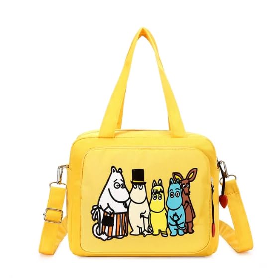Winnies Diaper Bag Mummy Tote | Travel Nappy Tote for Baby Care | Multifunction Maternity Cross Body Bags with Zipper Closure Lightweight Hand-Carry Totes for Moms & Newborn Essentials (Yellow) - Image 1