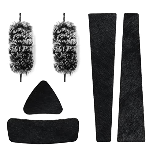 Obert Archery Bow String Silencers Set Leather Arrow Rest Plate Adhesive Bow Silencer Strip for Recurve Bow Traditional Longbow - Image 1