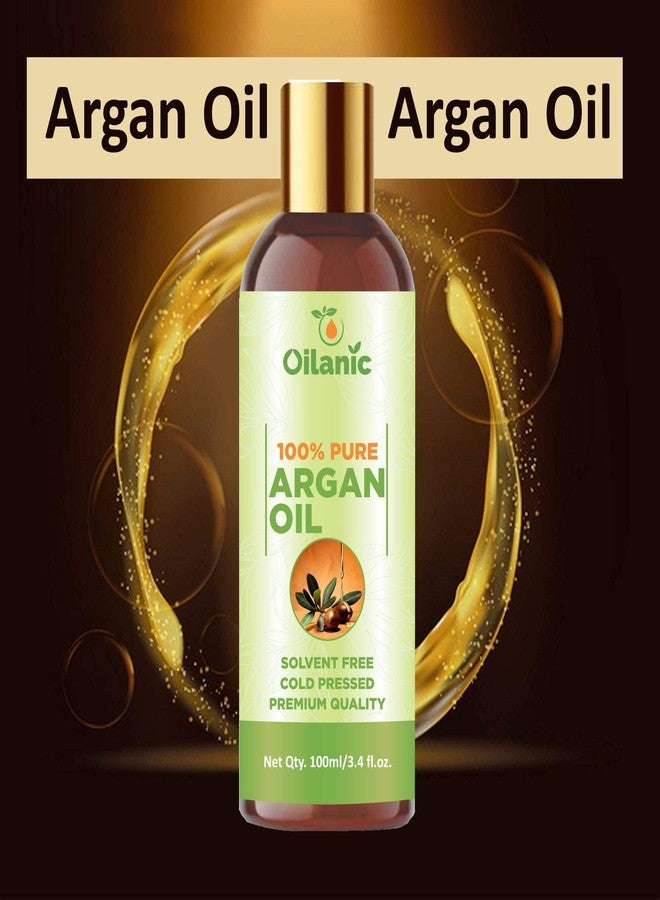 Oilanic 100% Pure & Natural Argan Oil & Jojoba Oil Combo pack of 2 bottles of 100 ml(200 ml) - Image 3