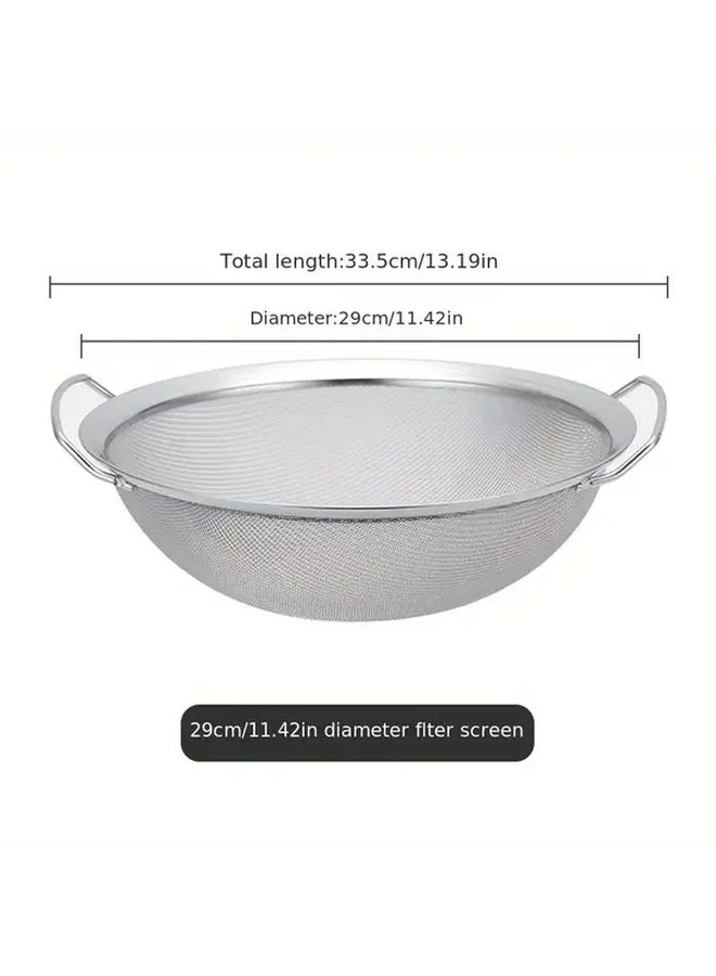 Stainless Steel Paint Sprayer Funnel With Durable Handle Fine Mesh Filter 1 Pc - Image 3