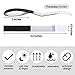 Jutom 10 Pack Buddy Tape Finger Straps Buddy Finger Straps No Slip Hook and Loop Splints Washable and Reusable Tape Padded Support Wrap for Broken Sprained FracturedBlack - Image 4