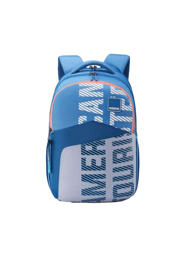 American Tourister Sest 3.0 Style 03, Large 3 Compartment Backpack, 26L with Spacious Interiors Bags For School, Office, College, Gift For Men & Women - Blue - Image 1