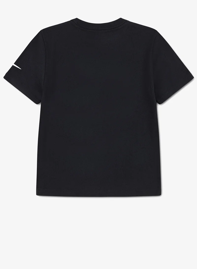 نايكي تيشيرت رسومات للأطفال بتصميم رياضي واسع