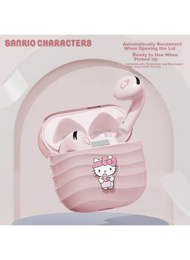 Chen Feng Chenfeng S-12 Half In-ear Gaming Earphones For Android, Apple, Huawei - Pink o Kitty - Image 3