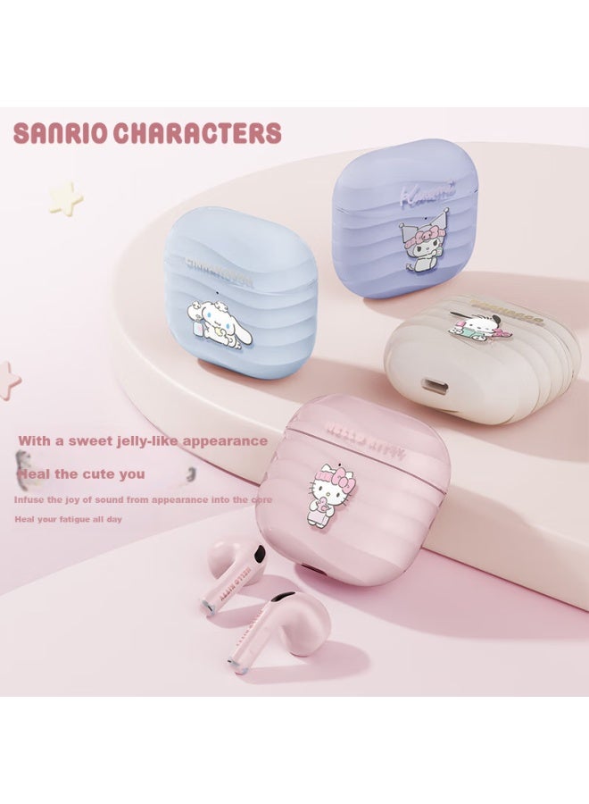 Chen Feng Chenfeng S-12 Half In-ear Gaming Earphones For Android, Apple, Huawei - Pink o Kitty - Image 4