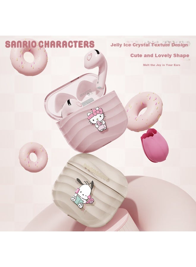Chen Feng Chenfeng S-12 Half In-ear Gaming Earphones For Android, Apple, Huawei - Pink o Kitty - Image 2