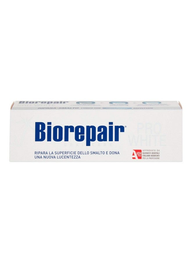 Biorepair Iorepair: "Pro White" Whitening Toothpaste With Microrepair 2.5 Fluid Ounce (75Ml) Tube [ Italian Import ] - Image 3