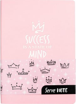 Serve Note 15X21CM 120YP Lined Notebook Candy Pink  - Image 1