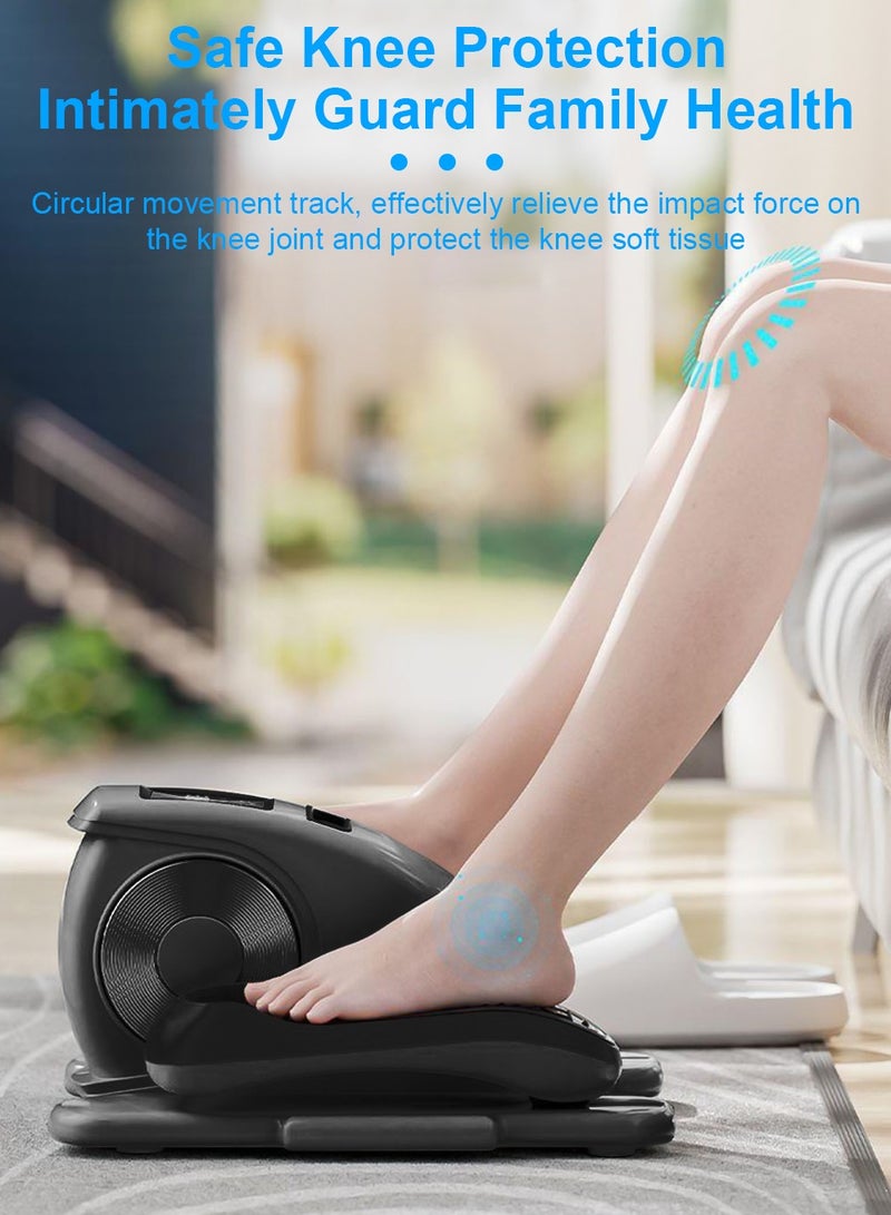 EzzySo Electric Walking Machine Elderly Rehabilitation Training Equipment, Foot Pedal Machine Exercise Leg Exerciser, Stroke and Hemiplegia Rehabilitation Elliptical Stepper with Remote Control and 12 Adjustable Speeds - Image 2