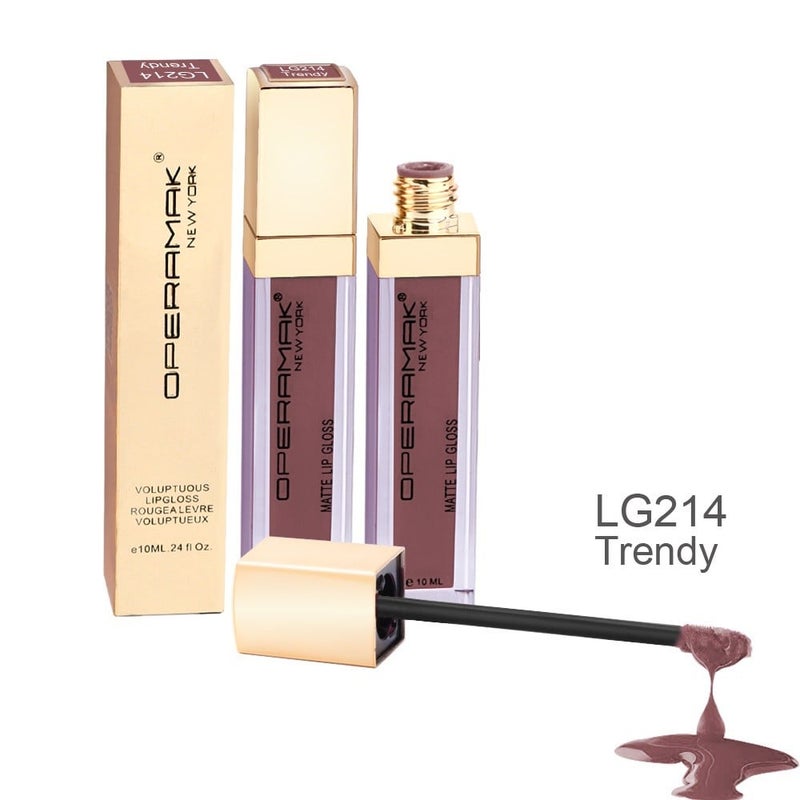 OPERAMAK Long-lasting matte liquid lipstick - Trendy LG214