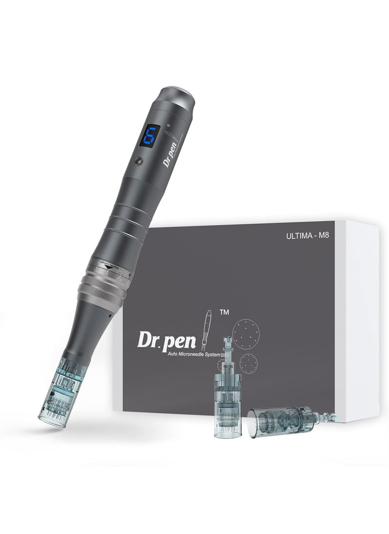Dr.pen Dr. pen Ultima M8 Professional Microneedle Pen, Wireless Dermal Pen Skin Care Tools (2 pcs 16-pin)  - Image 1