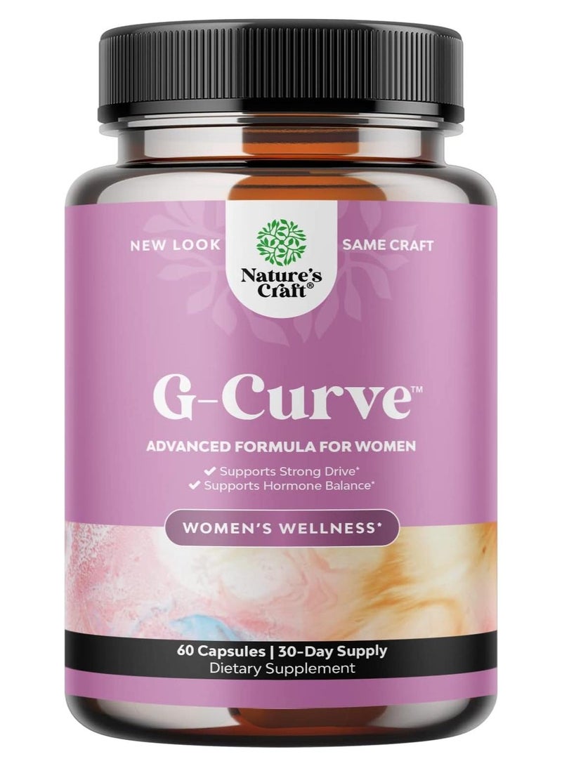 نايتشرز كرافت حبوب تعزيز جي كيرف العشبية للنساء 60 كبسولة